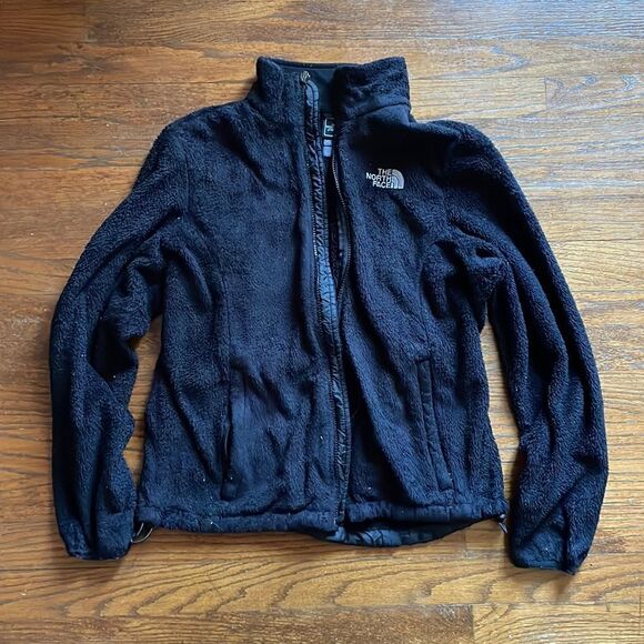 The North Face Women’s Black Fleece Zip Up - Picture 1 of 6